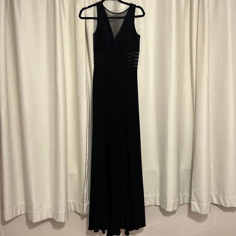 Black formal gown